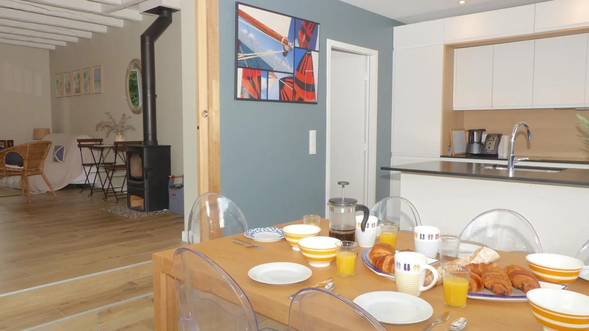Сasa de vacaciones Agreable Maison De Vacances Proche Des Plages La Trinité-sur-Mer